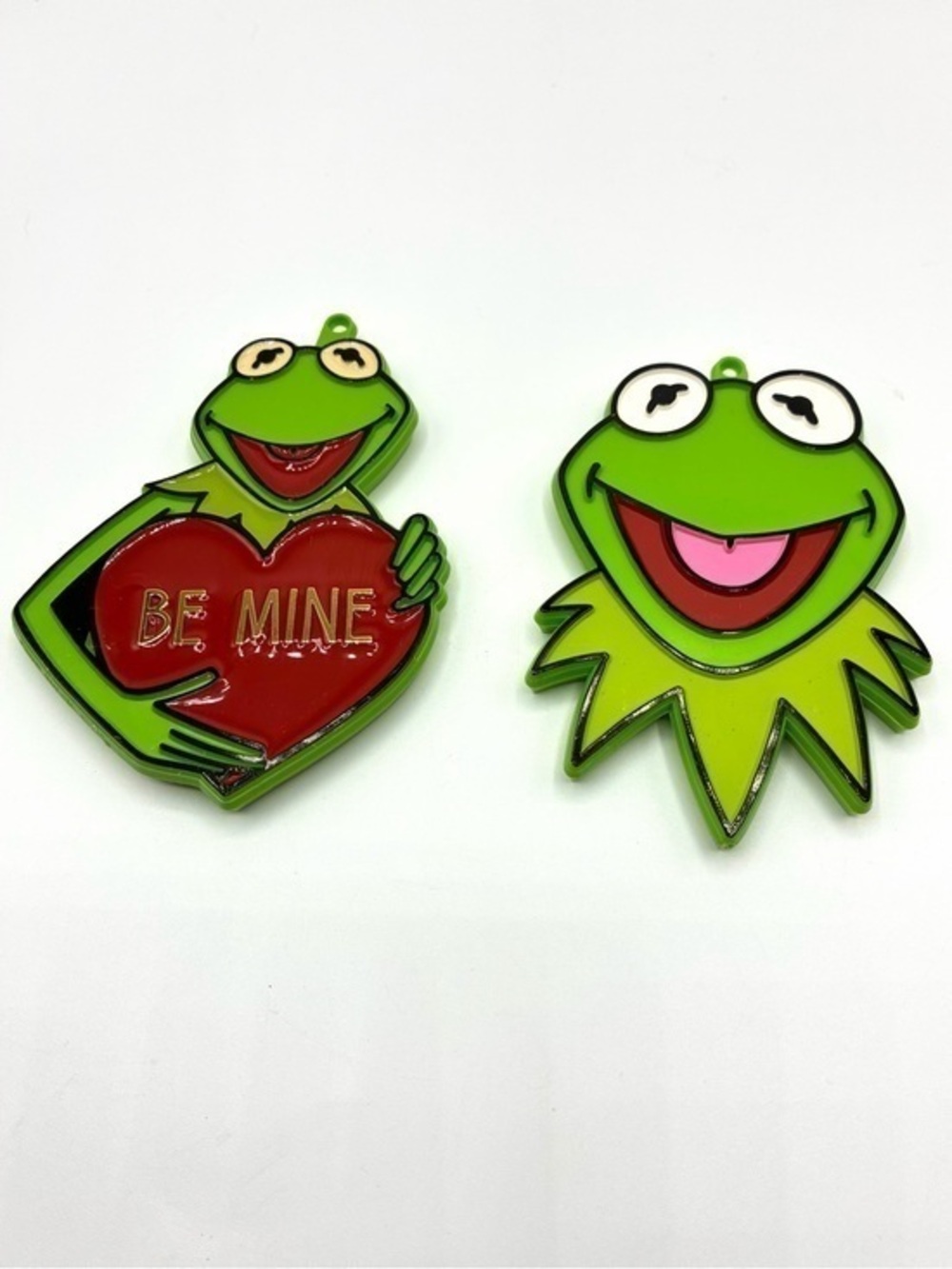 Hallmark Kermit the Frog Cookie Cutters Ornaments Set of 2 Vintage